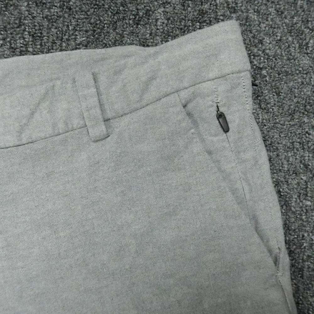 Lululemon Shorts Mens 36 Gray Commission Qwick Oxford Chino‎ Zip Pocket Golf